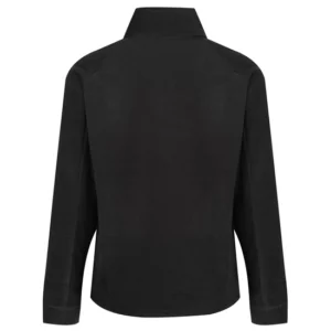 Men's Fleece in Black showing the back