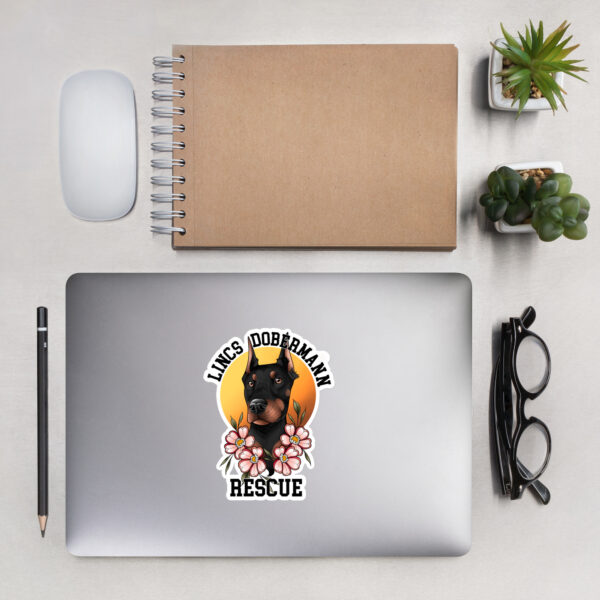 Black Crop Dobie Bubble-free stickers