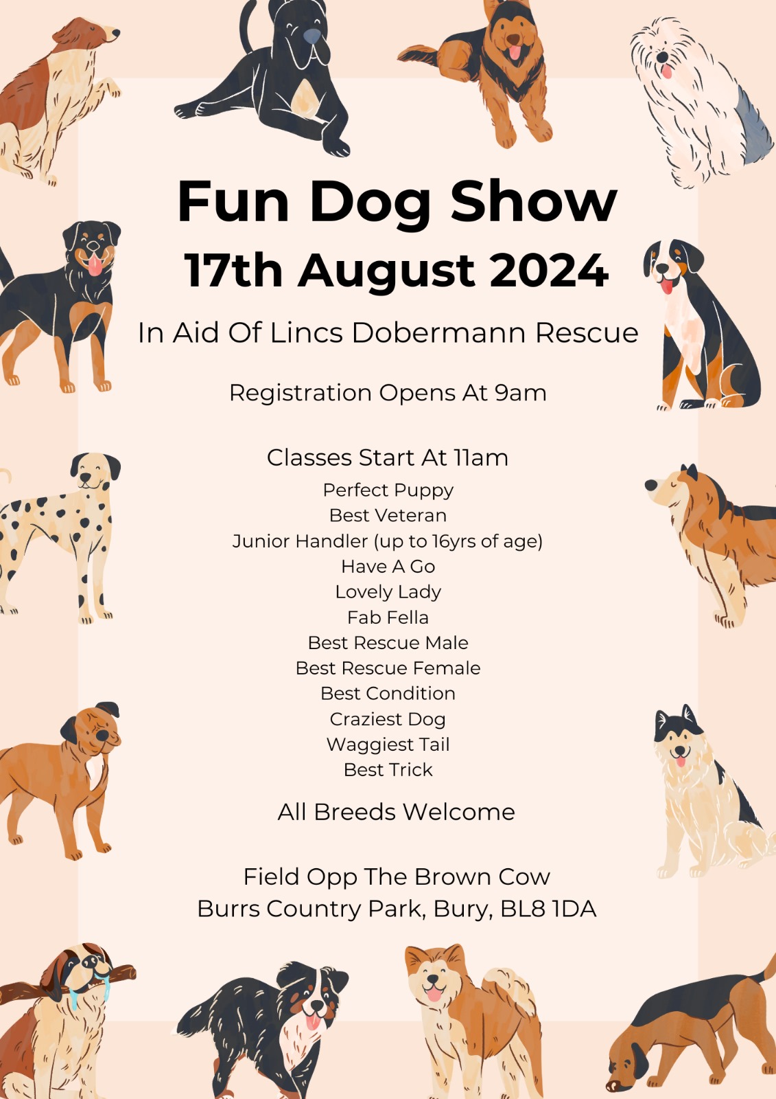 Fun Dog Show Poster