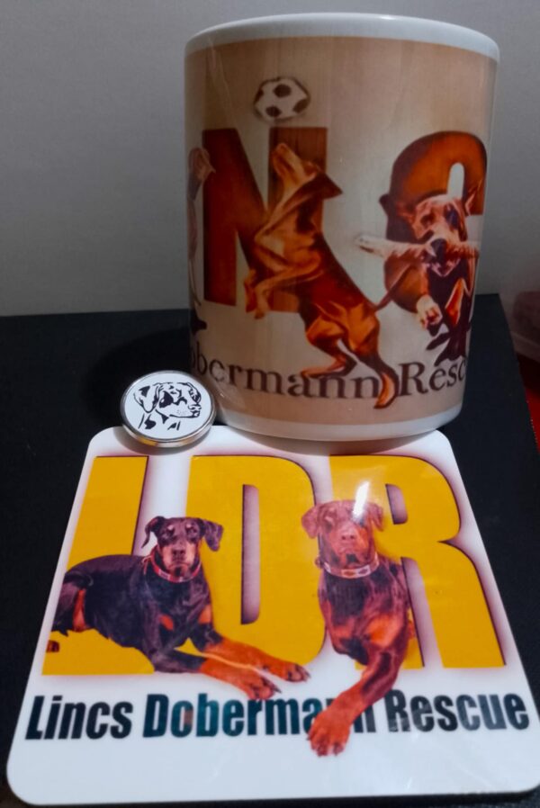 LDR Mug, Coaster and Badge