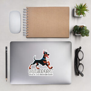 Dobiefest Bubble-free stickers
