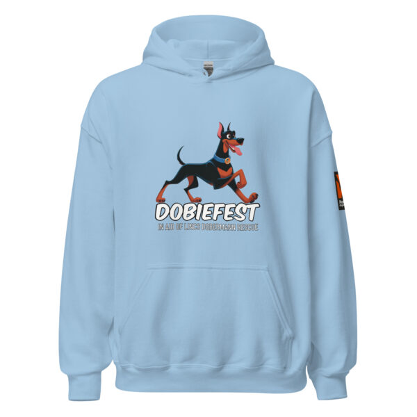 Dobiefest 25 Unisex Hoodie - Image 3