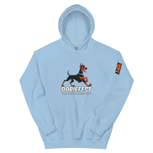 Dobiefest 25 Unisex Hoodie - Image 7
