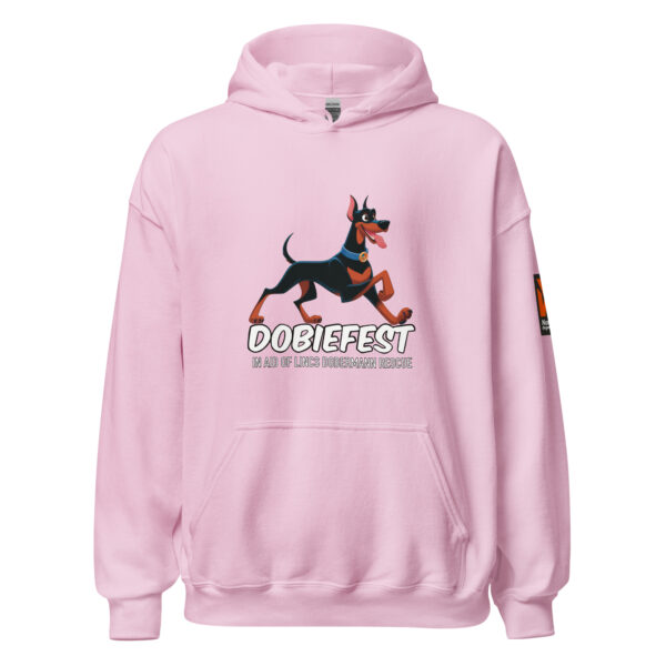 Dobiefest 25 Unisex Hoodie - Image 4